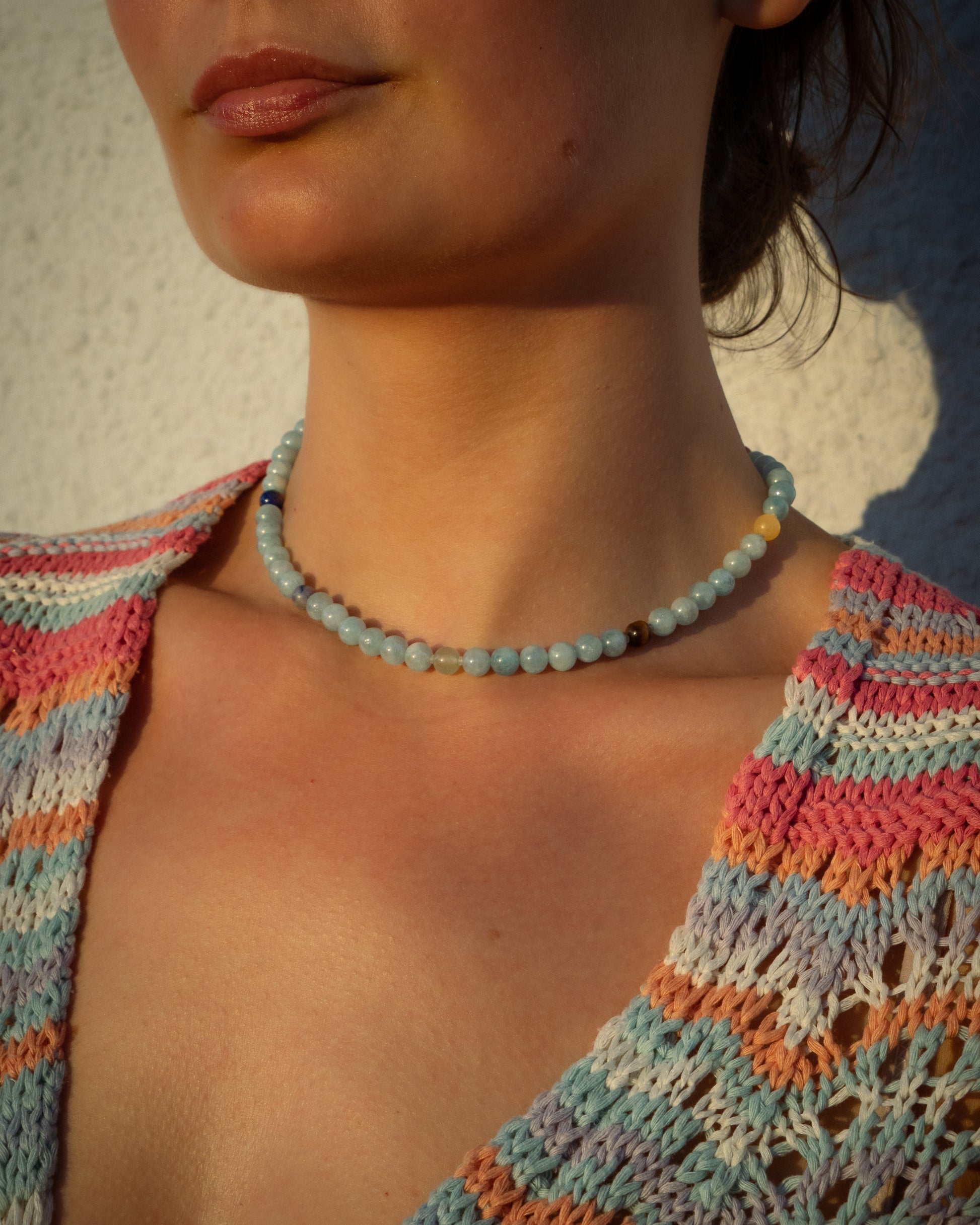 Siete Chakras - Aquamarine