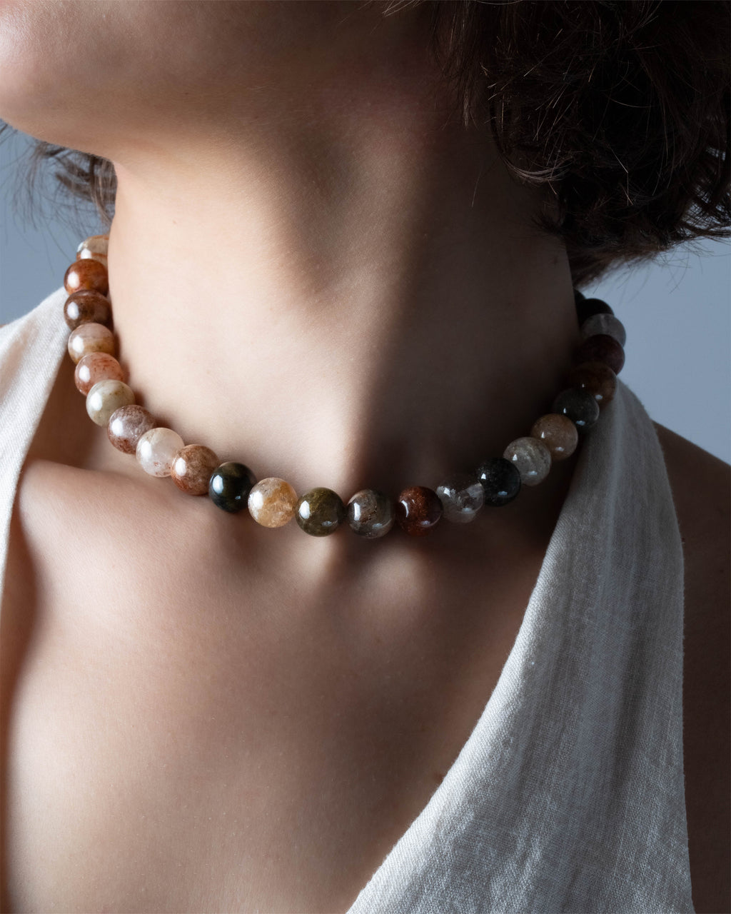 Phantom Quartz Necklace 