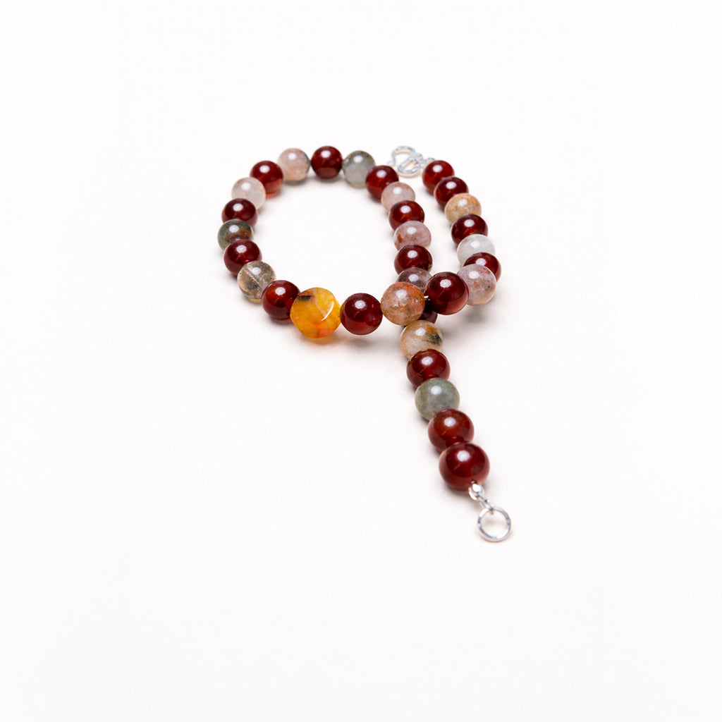 Red Agate & Phantom Quartz