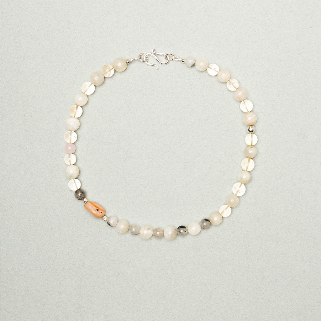 Mixed Gemstone Necklace — Unikat