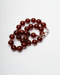 red agate necklace